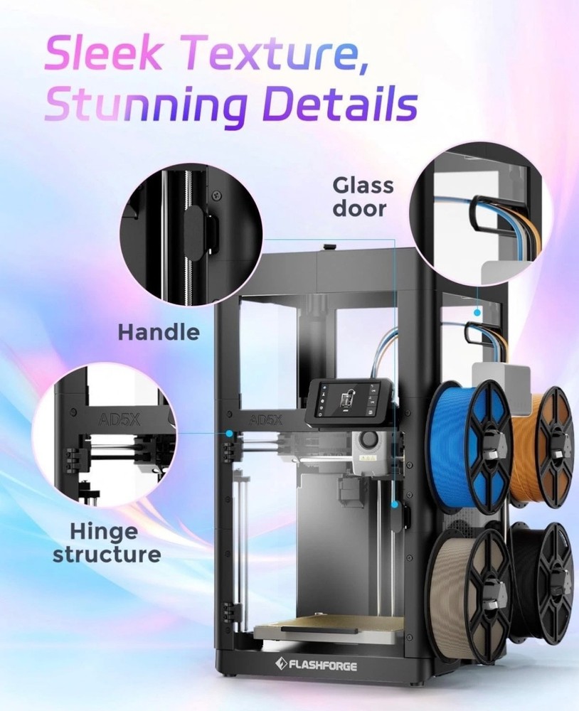 Flashforge Accessories For 3D Printer AD5M Pro AD5X Compatible with Flash Maker