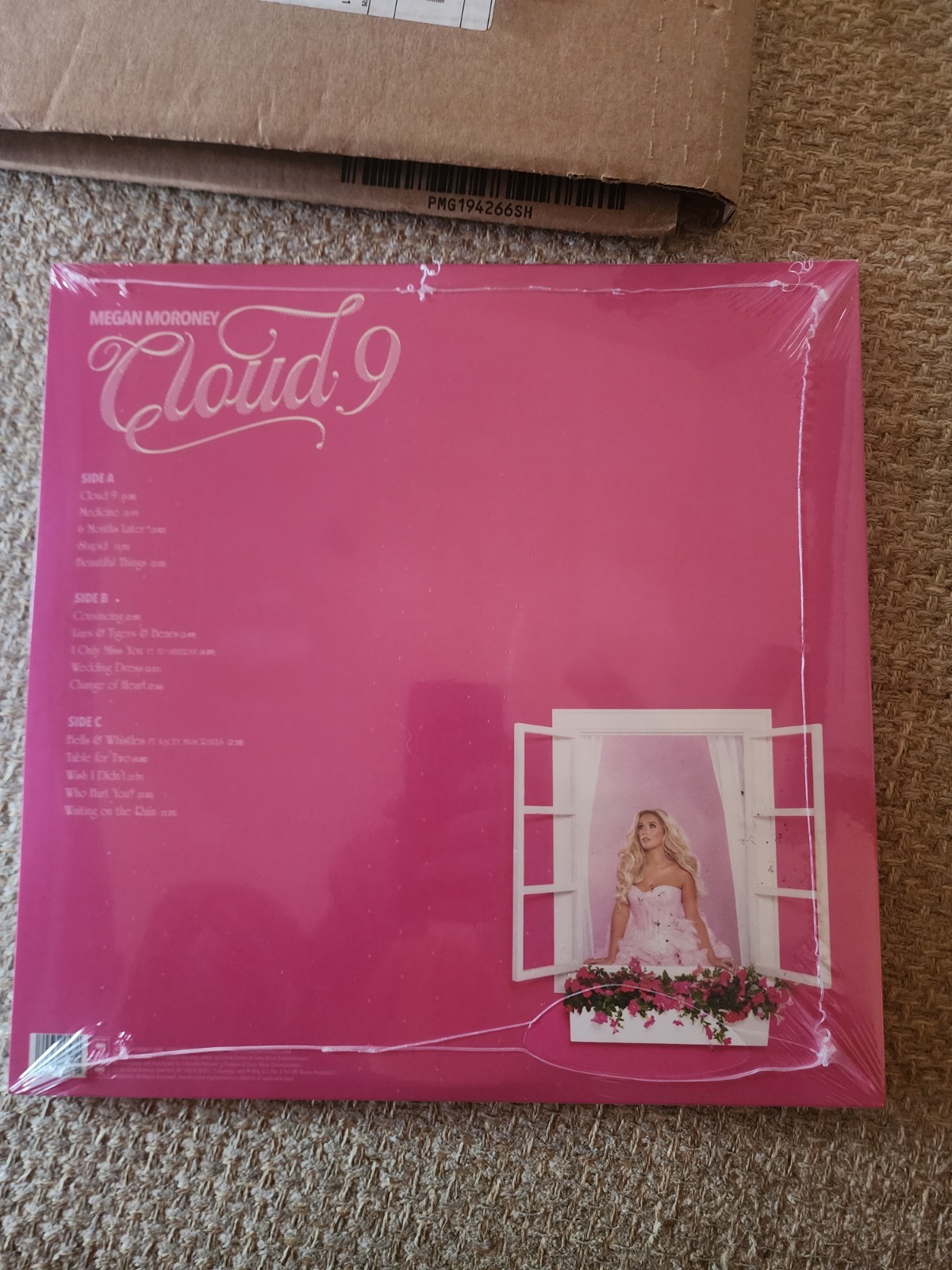 Megan Maroney Signed Autographed Cloud 9 Vinyl Record SEALED NEW