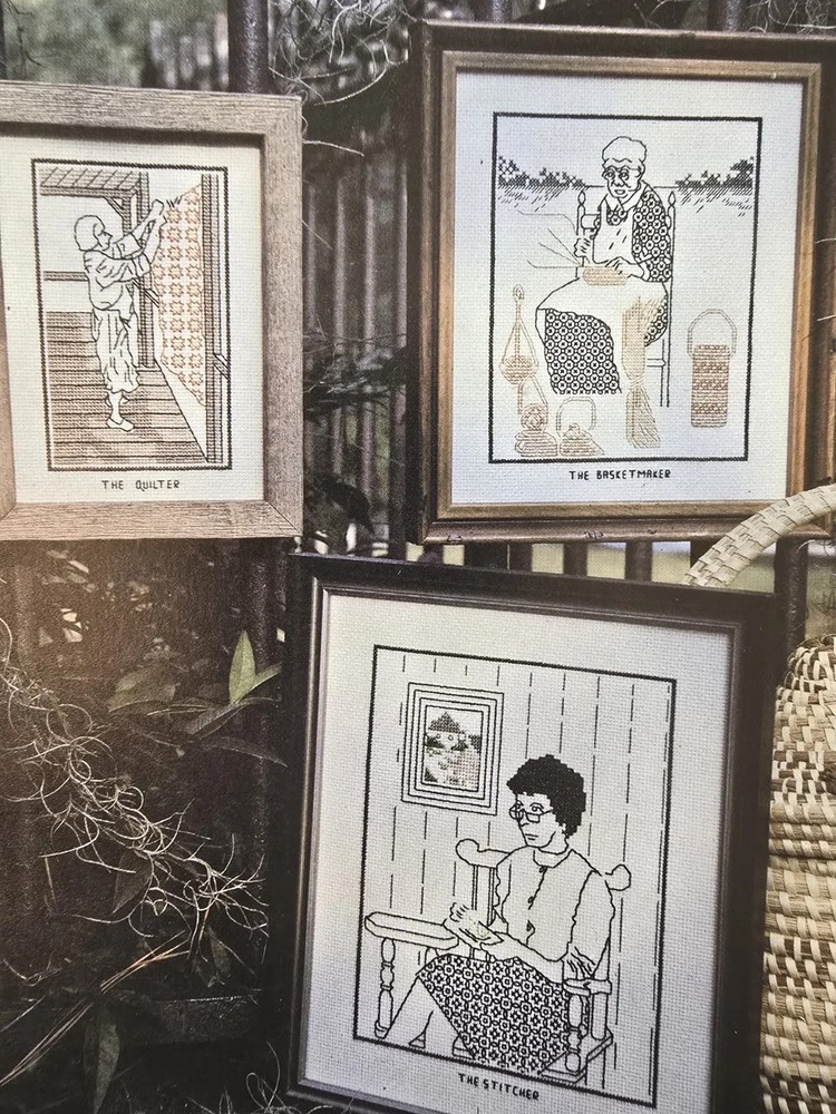 A Sampling Of Tradition Creative Women Cross Stitch Pattern Leaflet By C Joyner