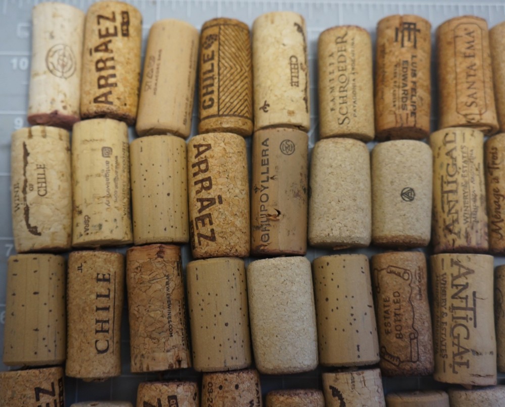 Lot Of 60 Wine Corks- Used