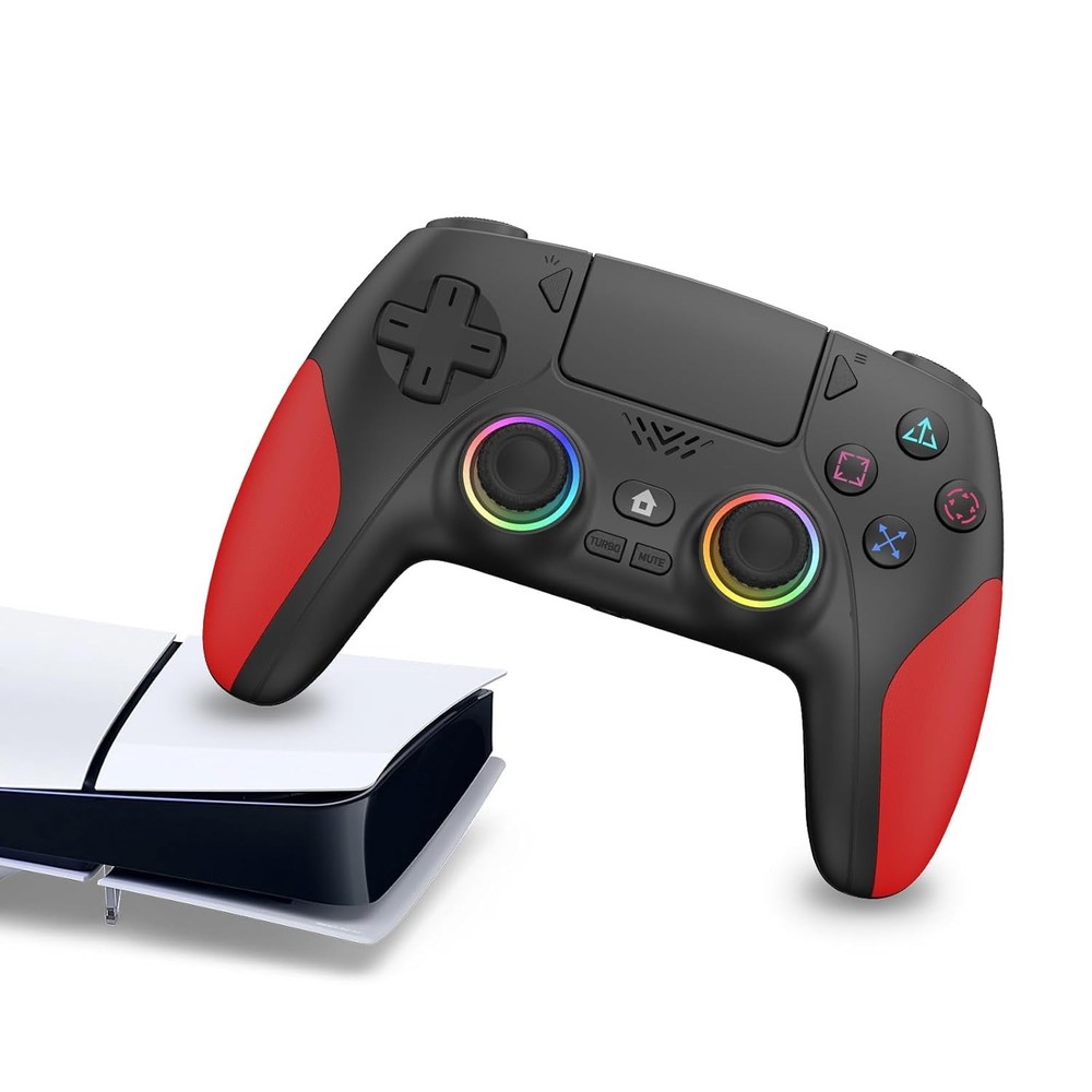 Wireless PS5 Controller with Hall Effect & Dual Vibration for Ultimate Gaming