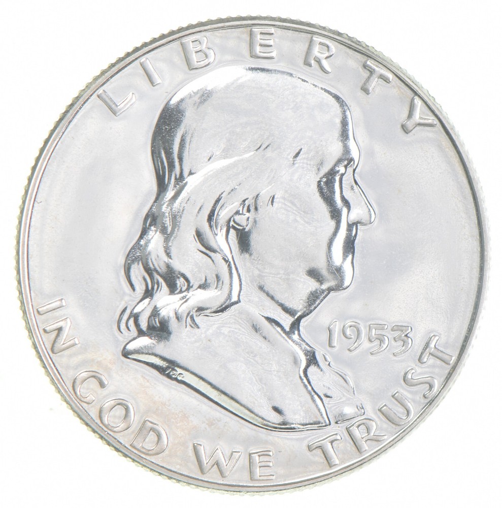 1953 Proof Franklin Half Dollar