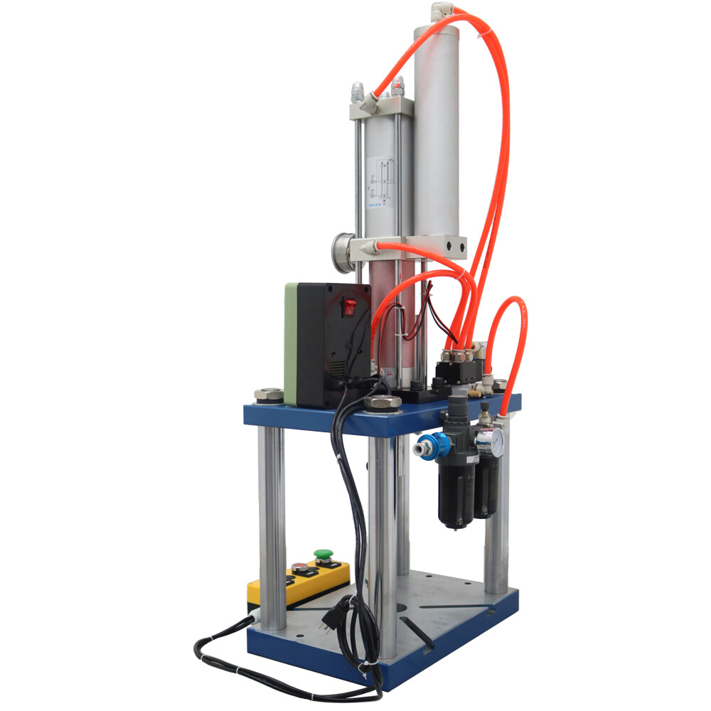 6614Lbs/3Ton Pressure Pneumatic Punch Press Machine with Display Controller 110V