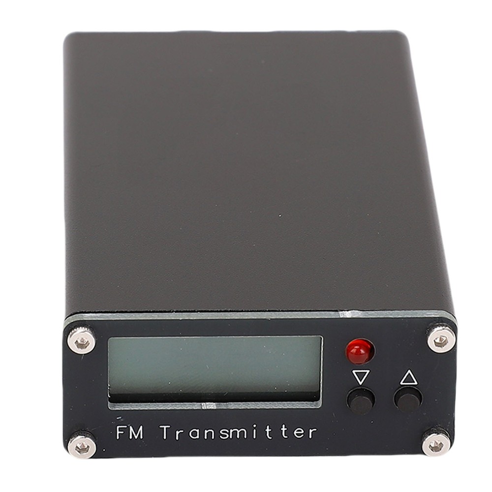 500mW FM Transmitter LCD Frequency Display Stereo Broadcast Transmitter With WT