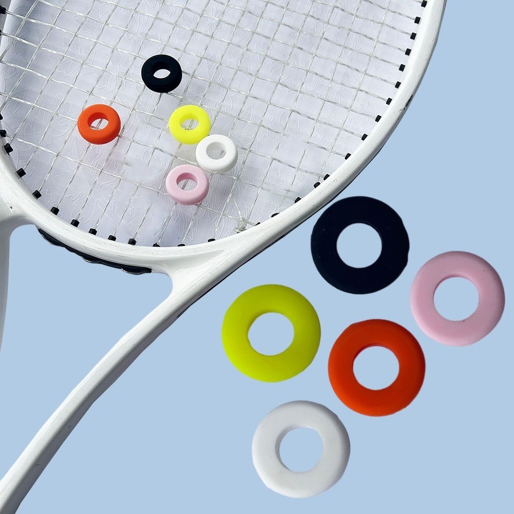 Tennis Racket Performance Enhancers 12pcs Silicone Vibration Dampeners