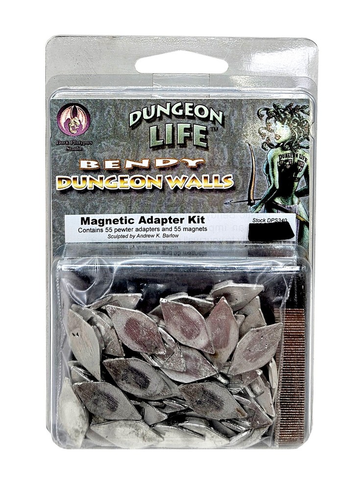 Dungeon Life: Bendy Dungeon Walls-Magnetic Adapter Kit