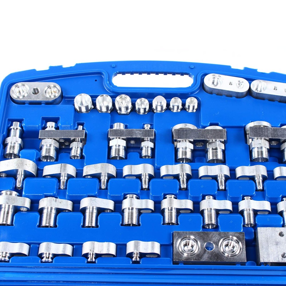 56PCS Air Conditioning Leak Detection Repair Tools Compressor Leak Detector Kit