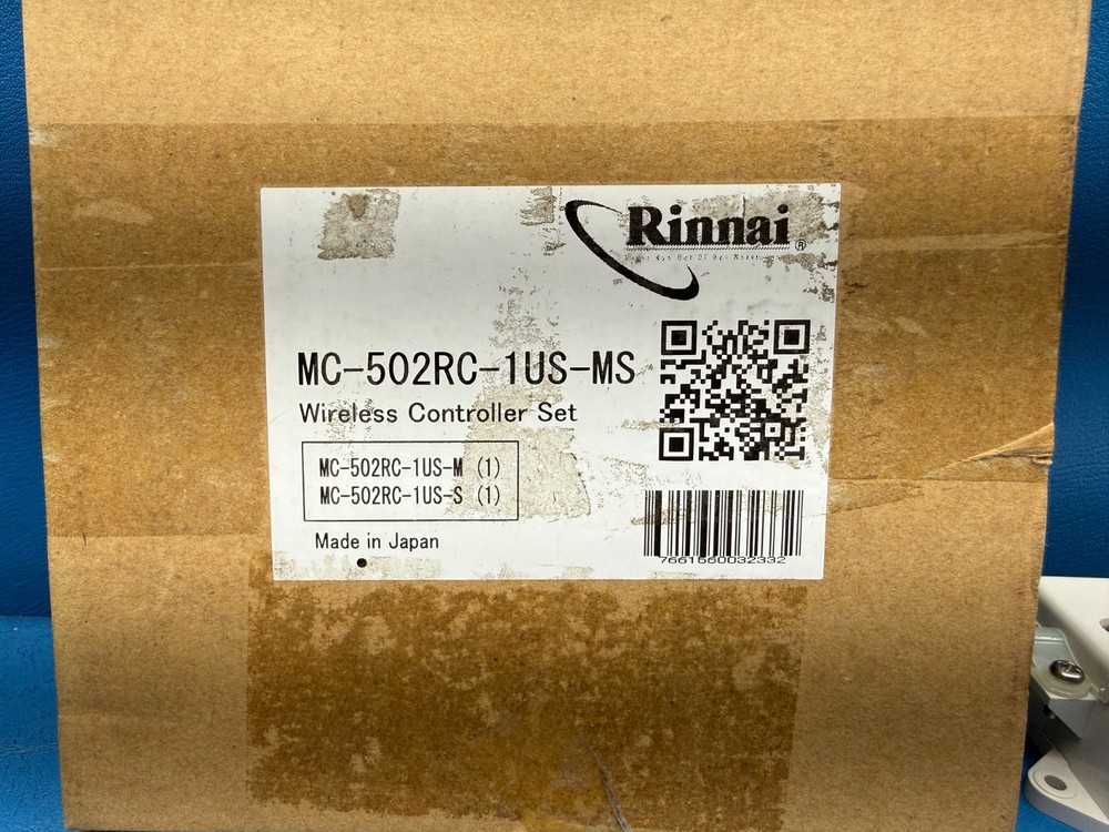 Rinnai MC-502RC-1US-MS Replacement Wireless Controller Set