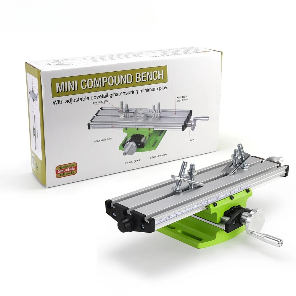 New Milling Machine Worktable Drill Vise Fixture Working Table Cross Slide Table