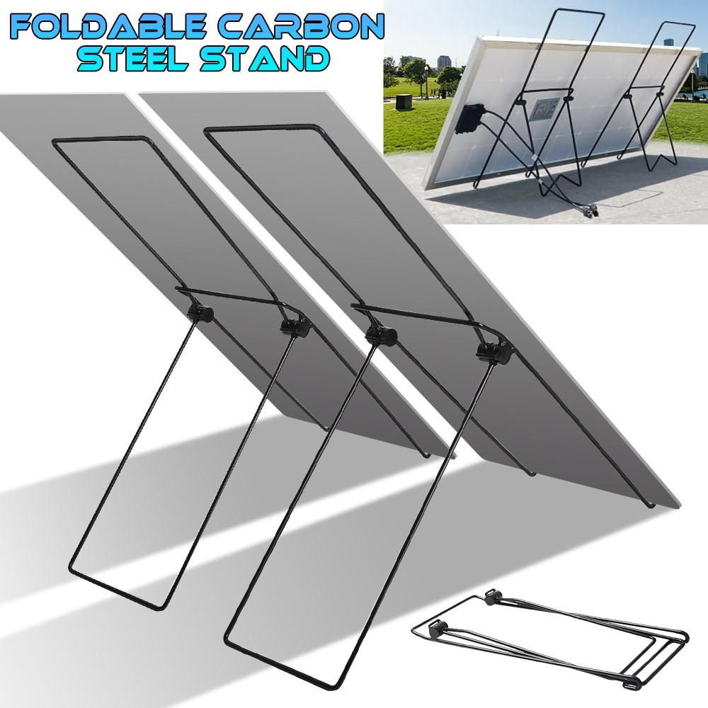 Adjustable Foldable Mounting Bracket Metal Hardware For Solar Panel Camping Home