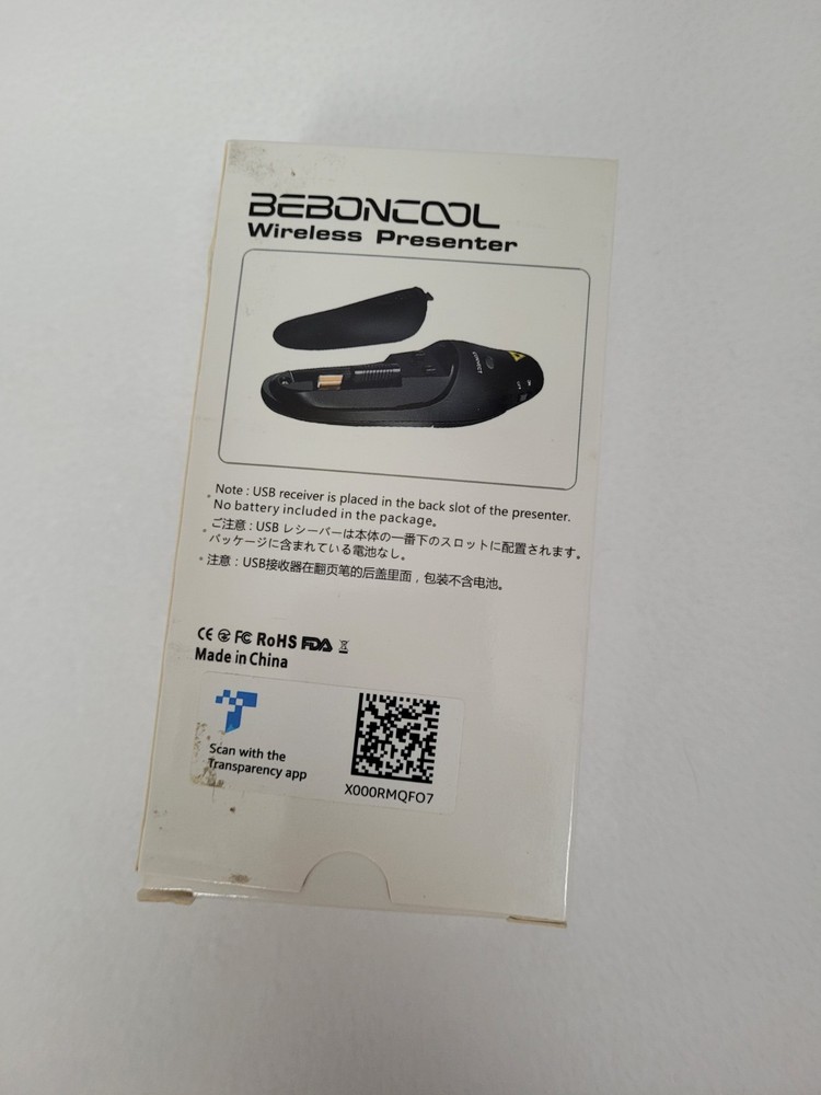 Beboncool Wireless Presenter With Pointer