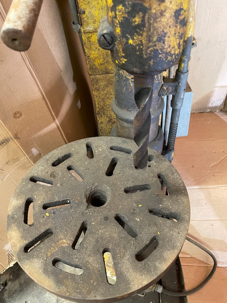 Barnes drill press Antique