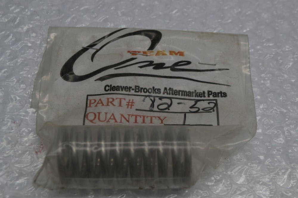 CLEAVER-BROOKS TEAM ONE 82-52 SPRING NSMP