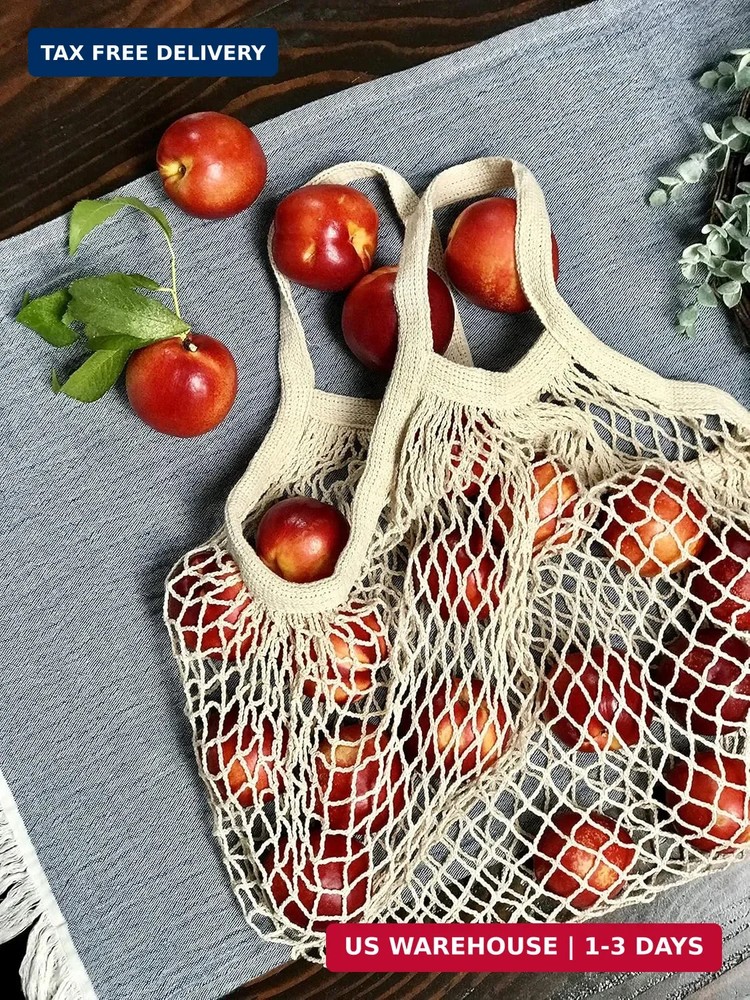 4-Pack Reusable Beeswax Wraps with Produce Bag & 2 Beeswax Bars