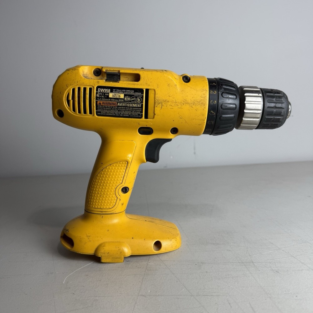 Dewalt DW958 3/8" Cordless Drill/Driver 18V No Battery Tool Only
