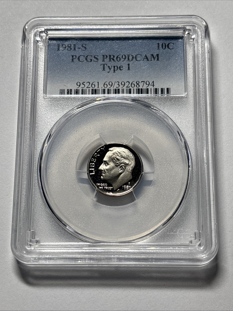1981-S 6pc Proof Set - PCGS PR69DCAM (WITH S.B.A.)