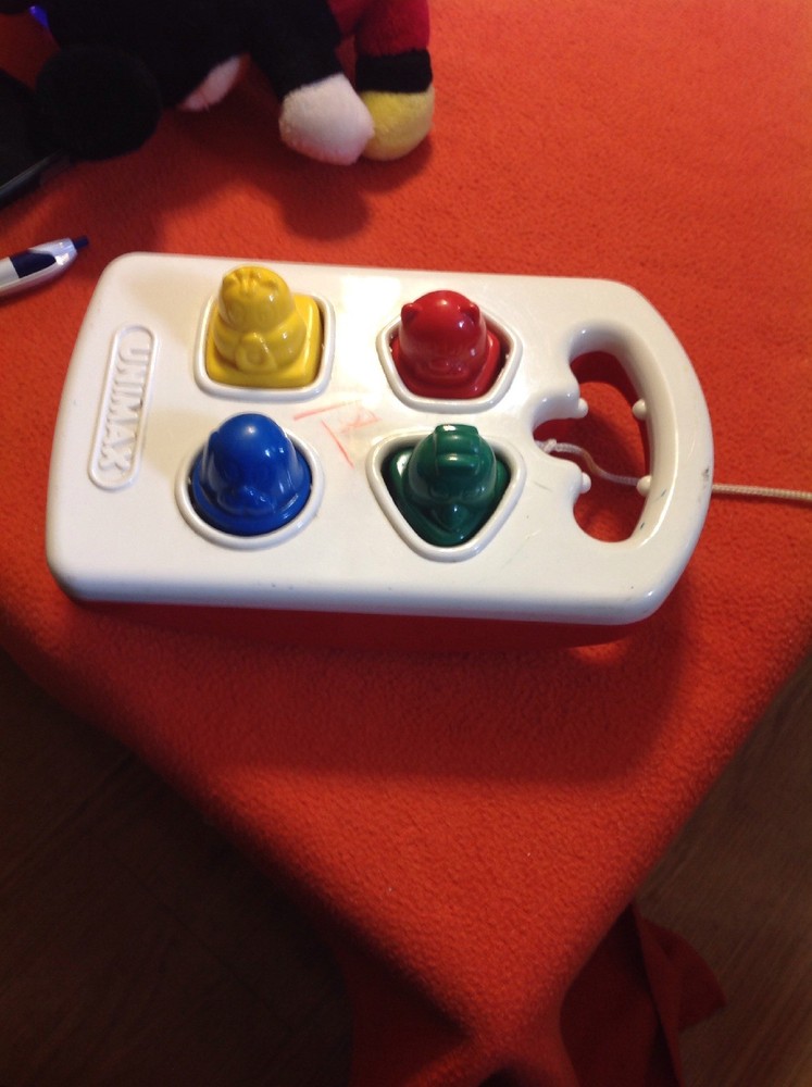 Vintage 1992 Unimax Toddler Pull Toy