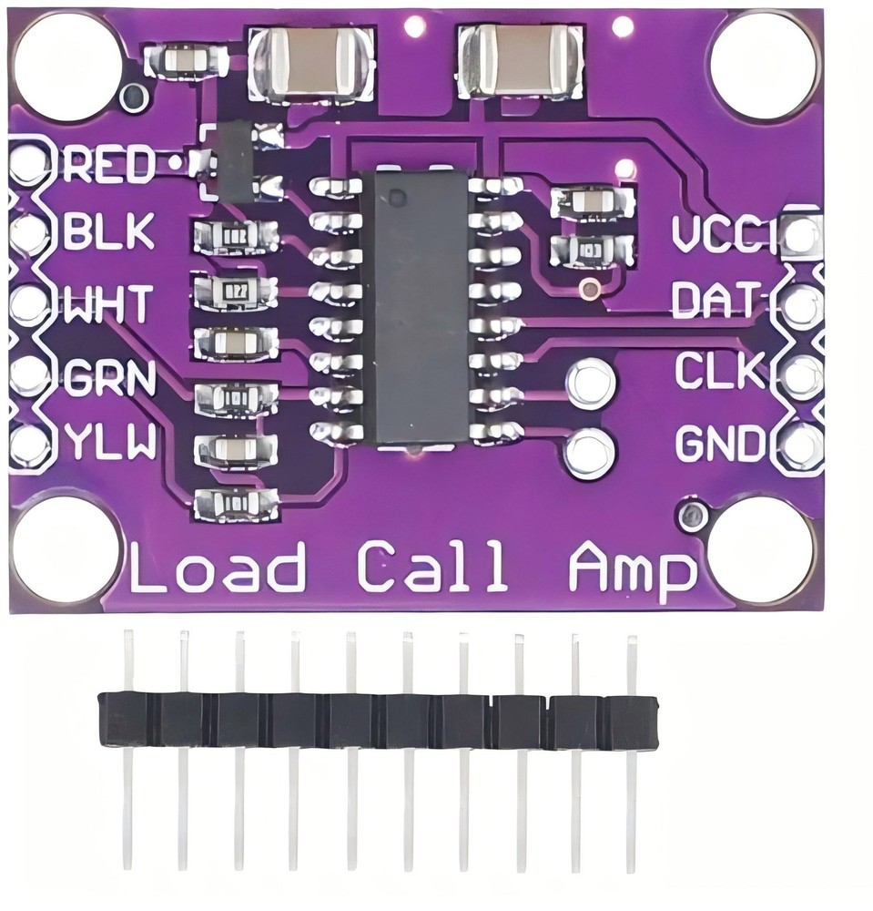 1Pcs HX711 Load Cell Amplifier Module 24-bit Precision ADC Converter Chip Mod...