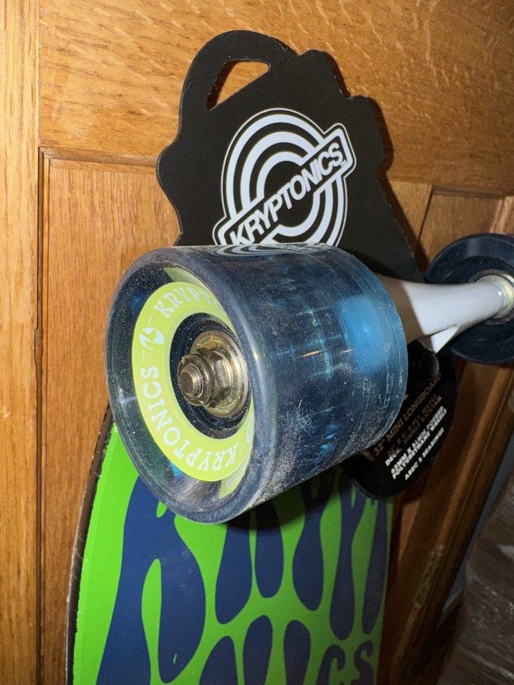 Kryptonics 32" Mini Longboard Skateboard New Sealed Excellent Art Work