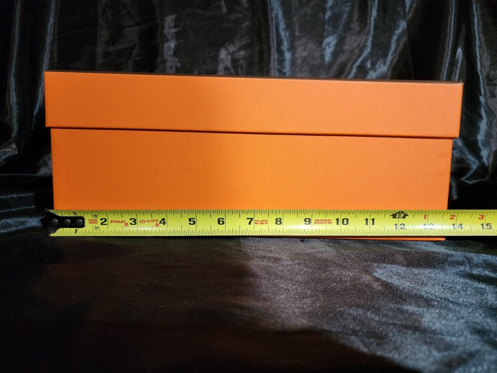 Authentic HERMES Empty Box 14x14x5.5" Number 081 With Booklet