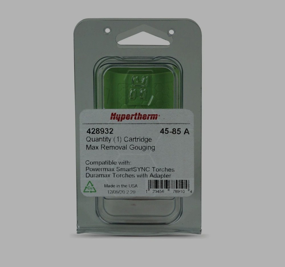 Hypertherm 428932 Cartridge Max Removal Gouging 45-85 A
