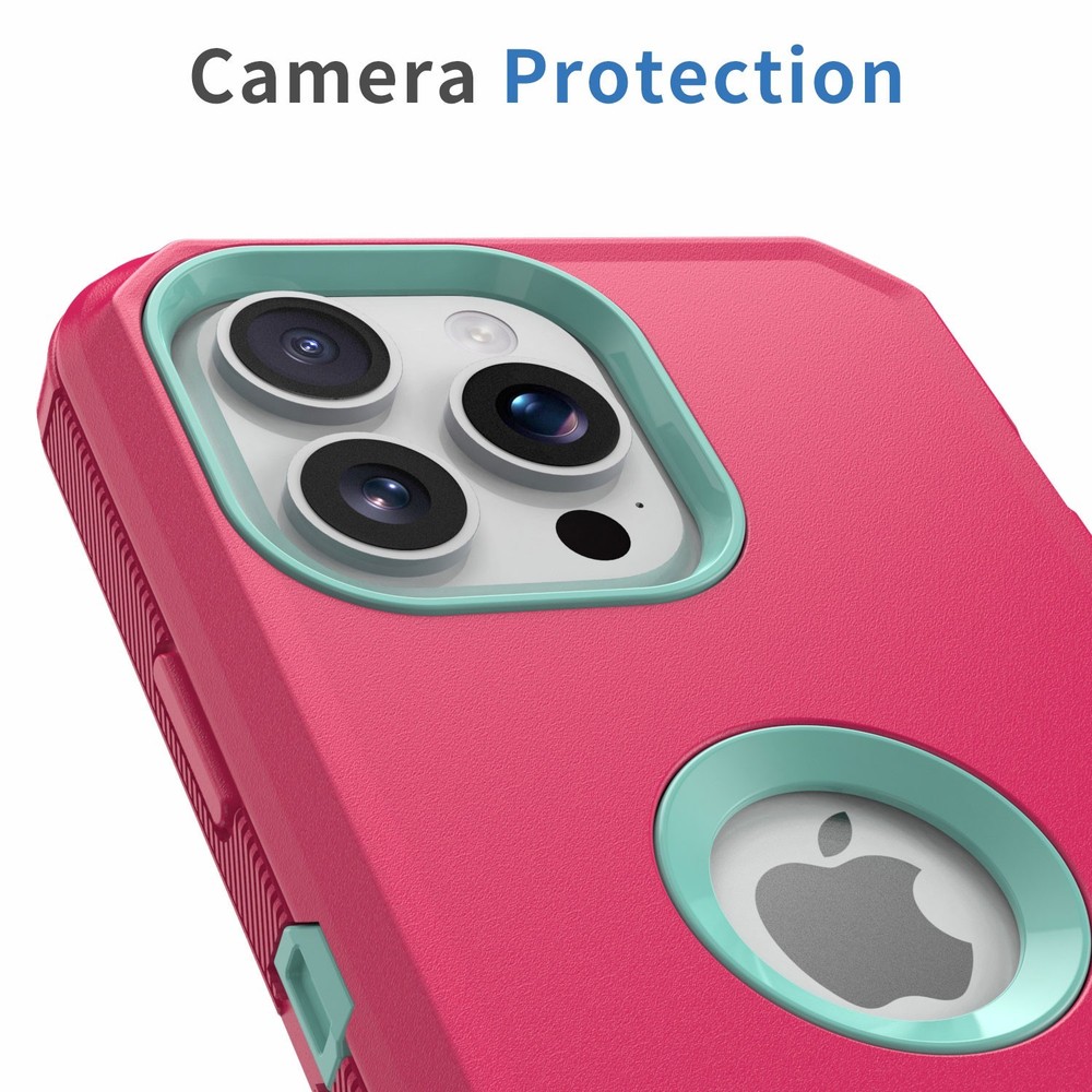 For Apple iPhone 15 Pro Rugged Hard Shockproof Case Protective Cell Phone Cover