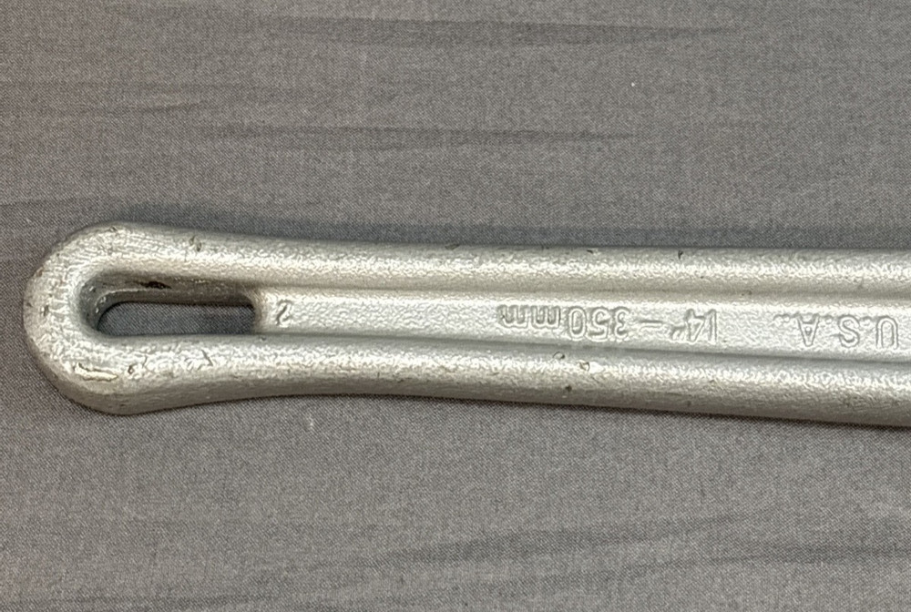 Rigid 14'' Aluminum Pipe Wrench