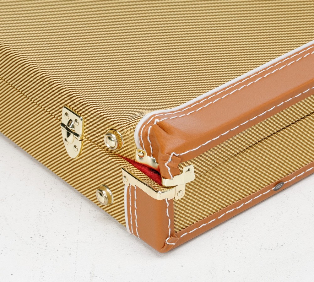 Gator Deluxe Wood Guitar Case, Tweed