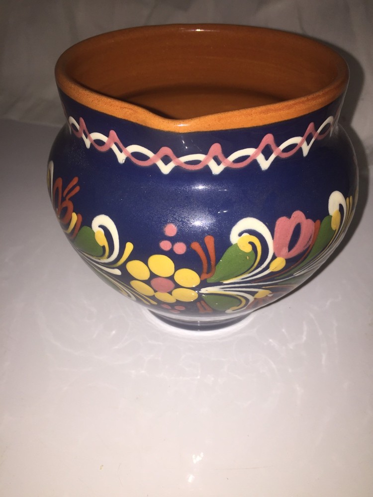 Decorative Pottery Pitcher