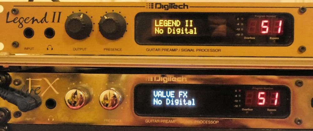 Digitech Valve FX / Legend II Custom OLED Display !