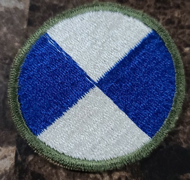 4th Army Corps Green OD Border-White Back