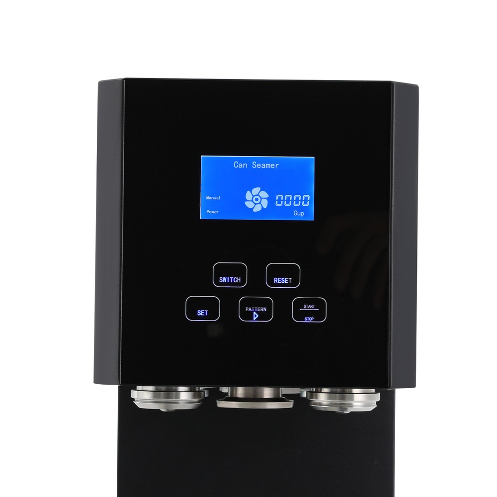 Semi Automatic Can Sealing Machine Pop Cola Can Sealer Container Plastic Bottles