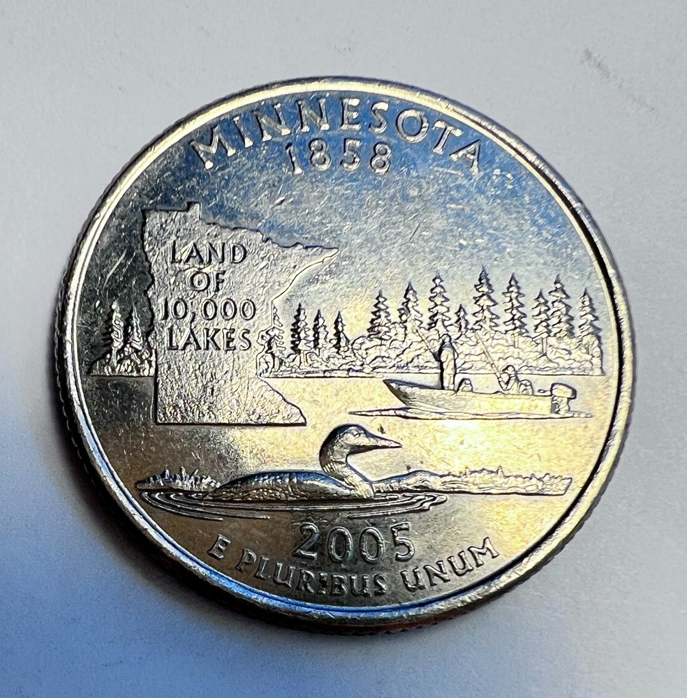 Error 2005D Minnesota Quarter Rare