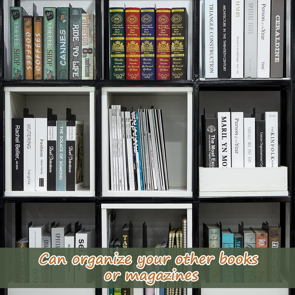 70 Sheets Comic Book Dividers Tall Boards Dividers Black Comic Box Separators fo