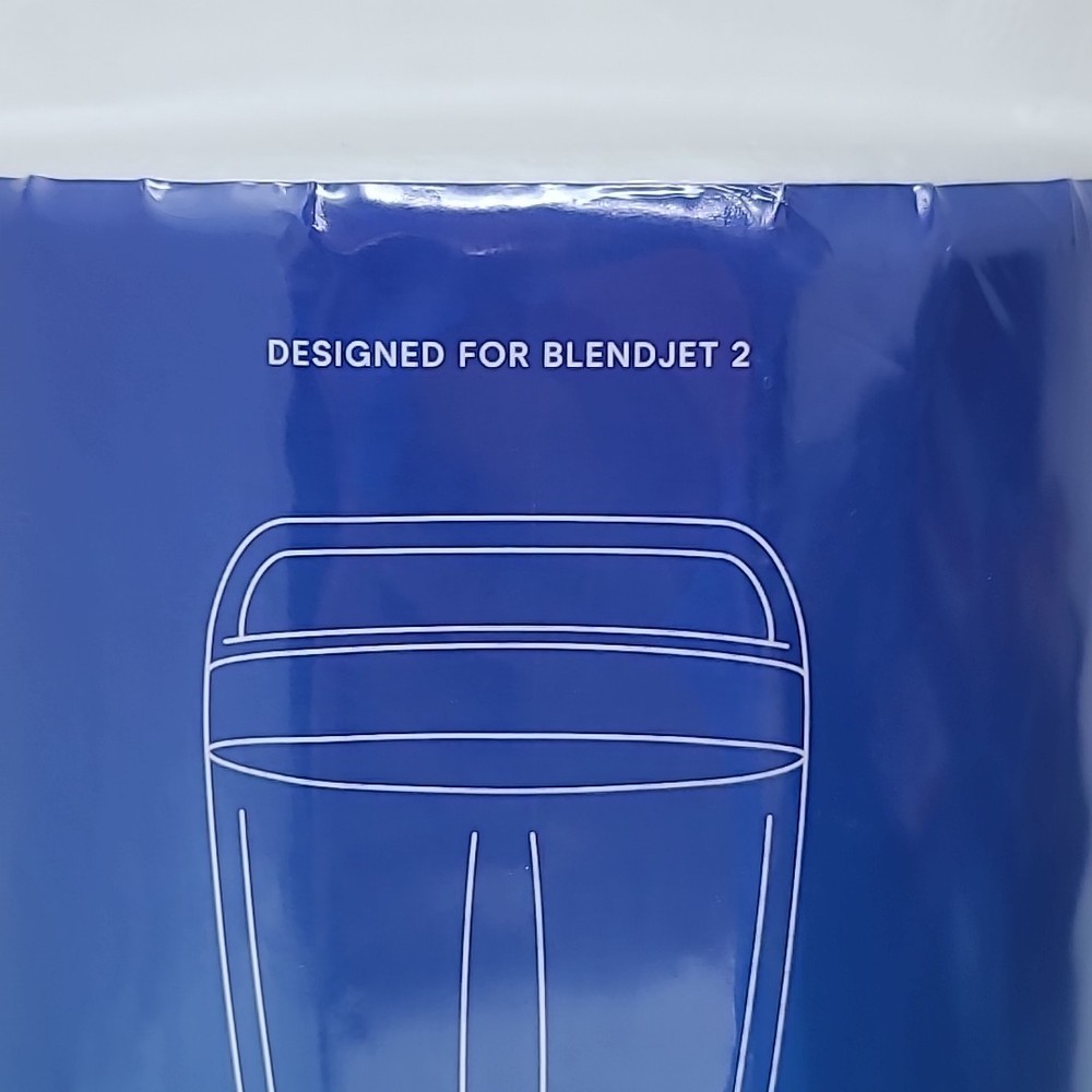 BlendJet XL 32oz Jar Clear Plastic Replacement Accessory with Lid 2.0