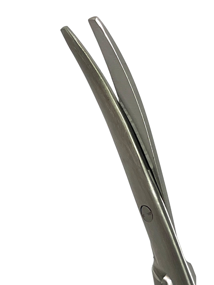 NEW GERMAN METZENBAUM SCISSORS 7" BLUE HANDLE CURVED SURGICAL VETERINARY