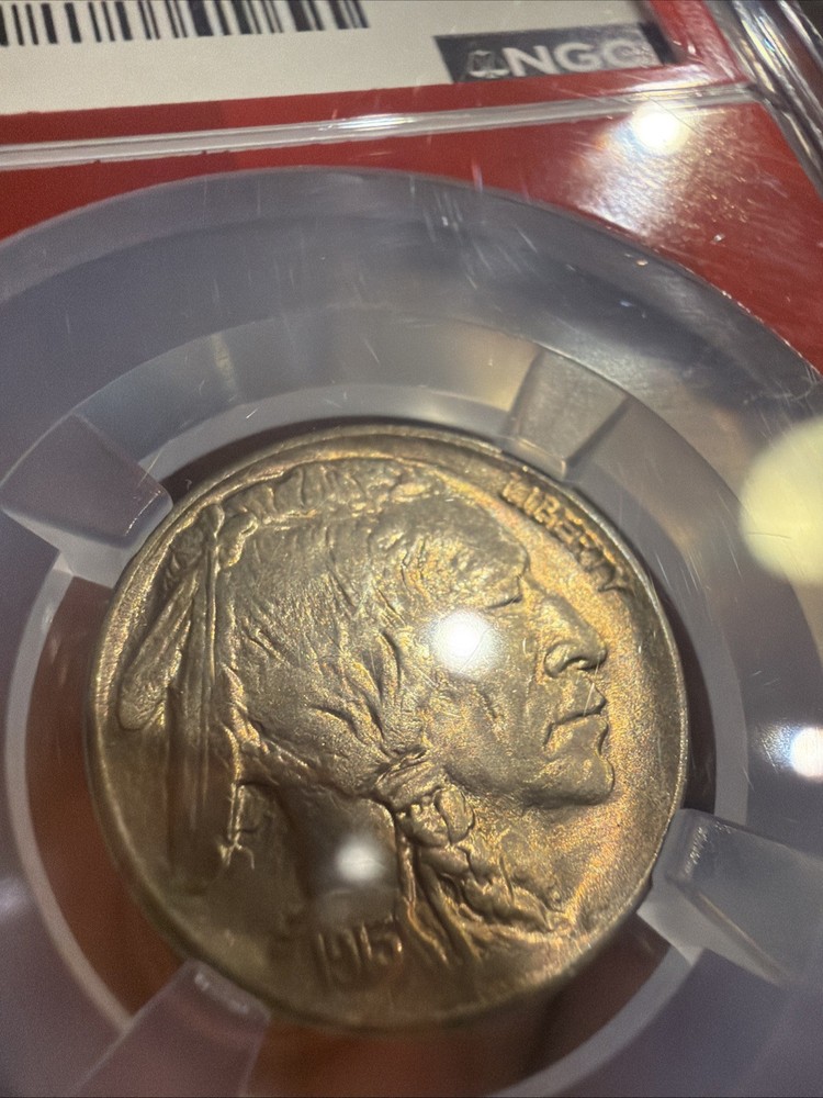 1913 5C Type 1 Buffalo Nickel NGC Graded MS 65