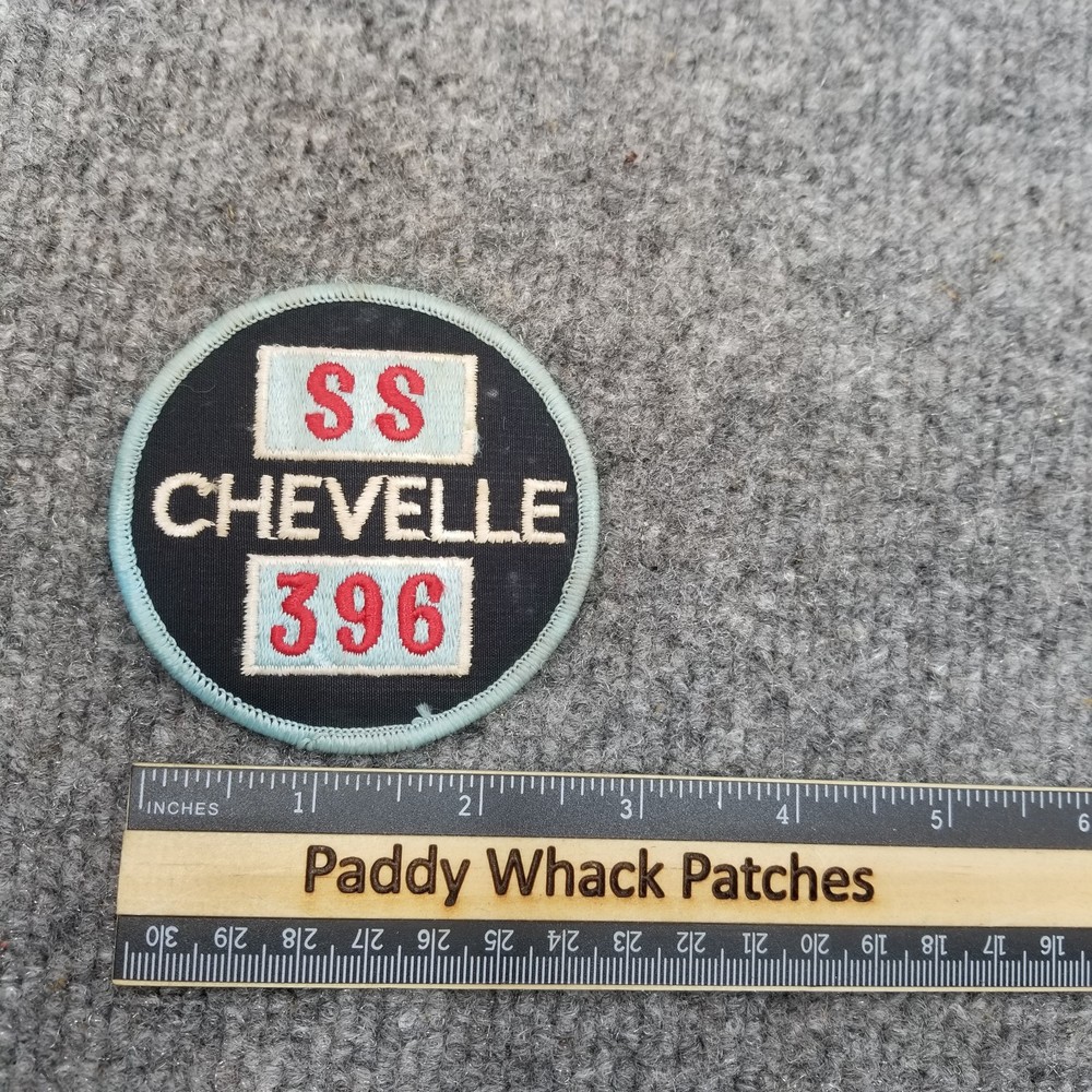 Vintage Chevelle SS 396 Patch Car Auto 80s B4