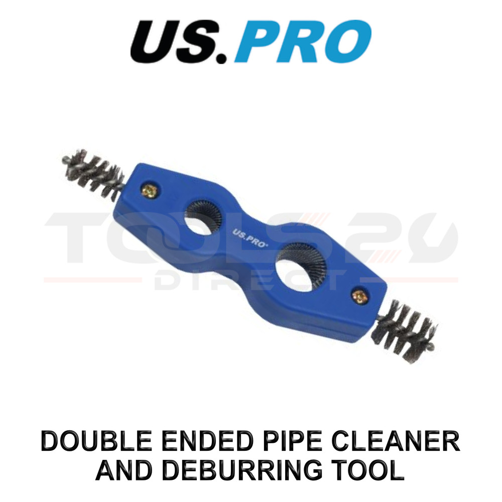 US PRO Tools Double Ended Pipe Cleaner & Deburring Tool 1/2" & 3/4" 9296