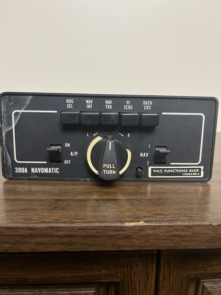 ARC Navomatic 300A CA-395A Computer Amplifier Aircraft Autopilot Untested