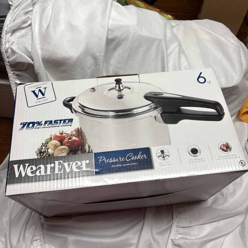 WEAR-EVER  6 QUART PRESSURE COOKER  # 53603