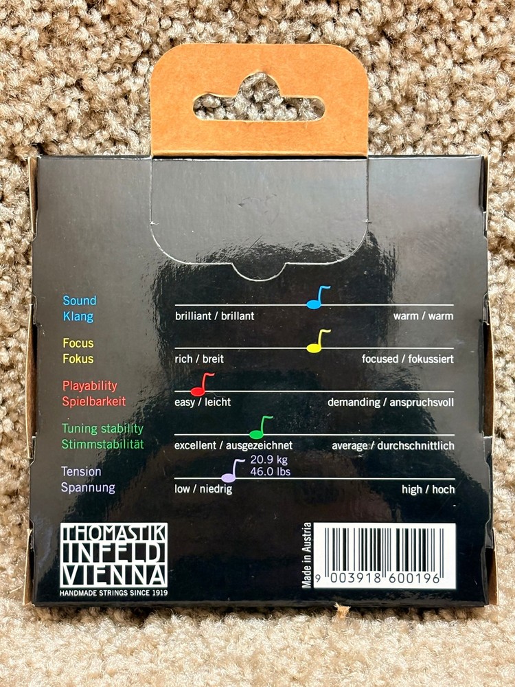 Dominant Viola String Set 15-16 1/2"