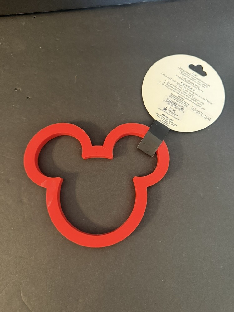 Disney Parks Mickey Mouse Ware Egg Pancake Silicone Mold
