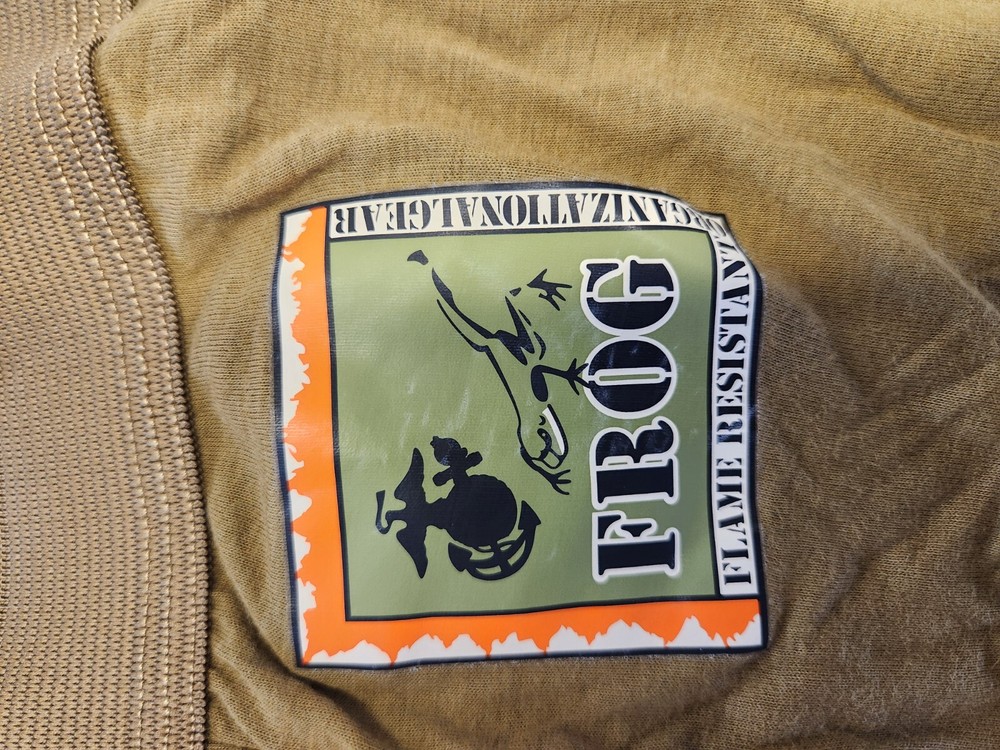 New Coyote FROG USMC SilkWeight Base Layer Pants