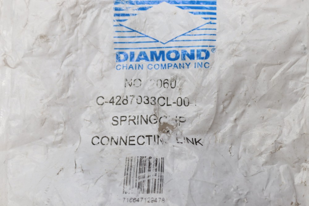 Diamond Chain Spring Clip Connecting Link C-4287033CL-00-P