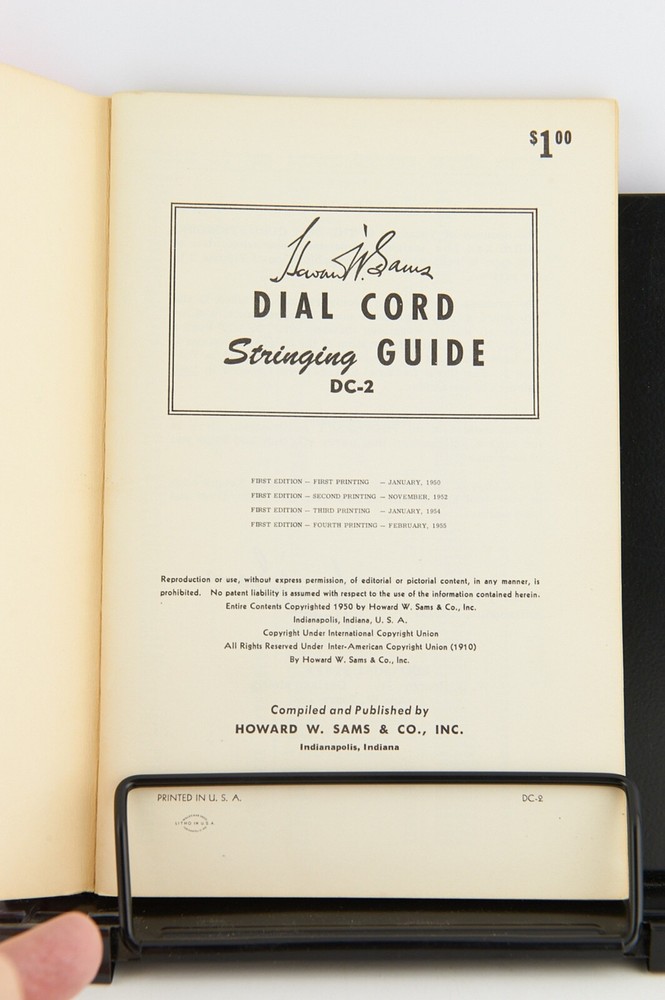 SAMS Dial Cord Stringing Guides, Choose Volume