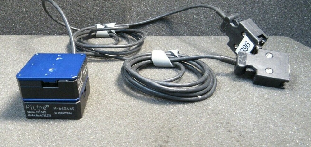 PI M-663.465 & M-663.Y65 Micropositioning Piezo Stage