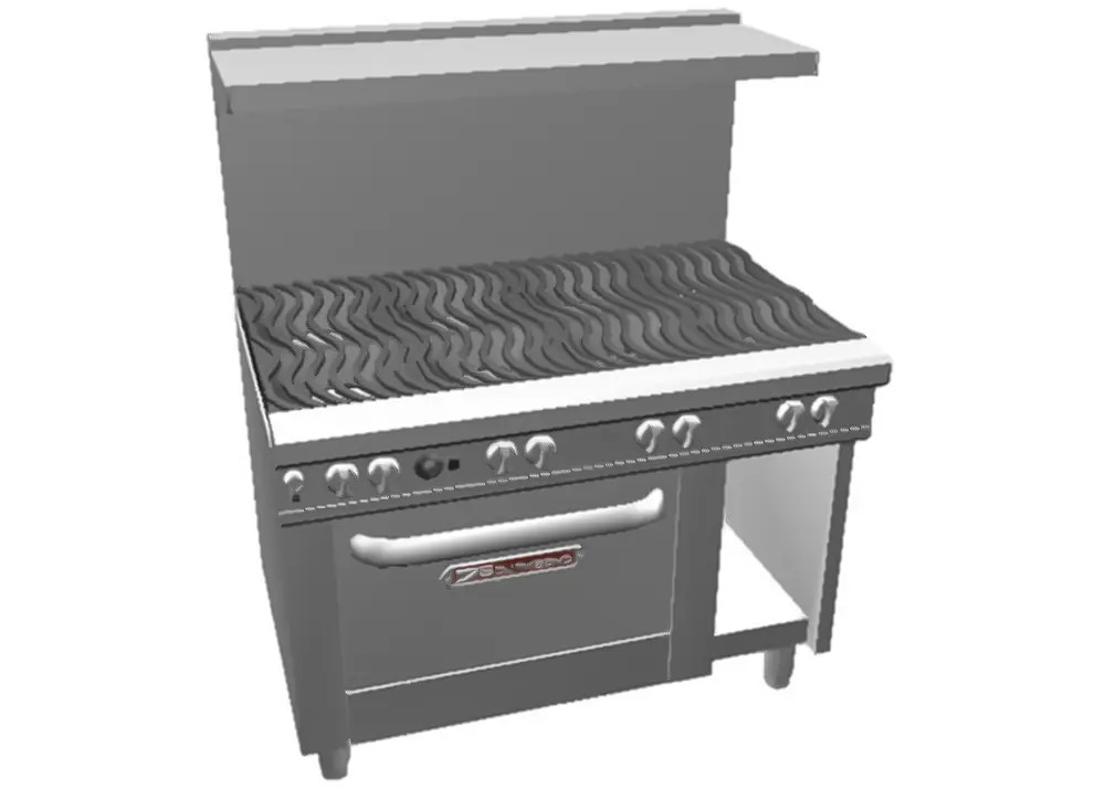Southbend 4482DC 48" Ultimate Range w/ Wavy Grates & Standard Oven