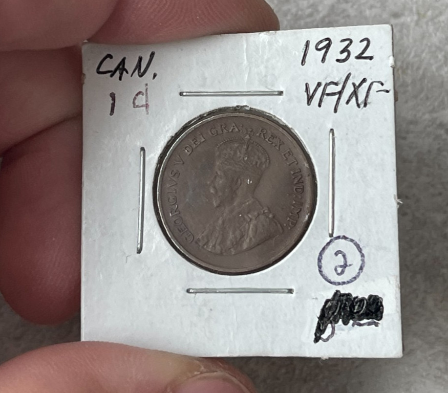 1932 Canada Small Cent - Residue L2