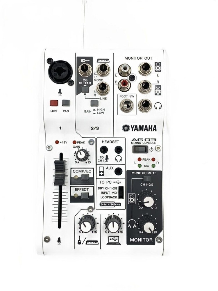 YAMAHA AG03 MIXER Used